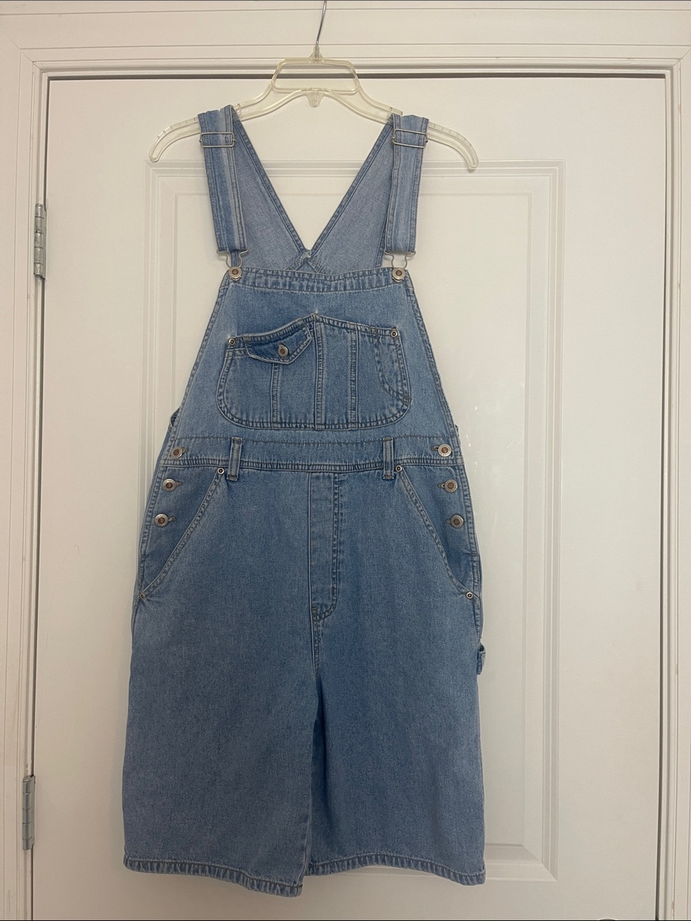 Vintage Bass Carpenter Overalls Shortalls 90’s Medium 100% Cotton